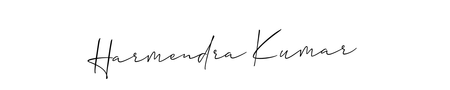 How to Draw Harmendra Kumar signature style? Allison_Script is a latest design signature styles for name Harmendra Kumar. Harmendra Kumar signature style 2 images and pictures png