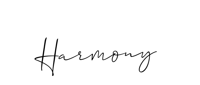 Once you've used our free online signature maker to create your best signature Allison_Script style, it's time to enjoy all of the benefits that Harmony name signing documents. Harmony signature style 2 images and pictures png