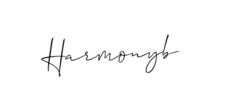 You can use this online signature creator to create a handwritten signature for the name Harmonyb. This is the best online autograph maker. Harmonyb signature style 2 images and pictures png