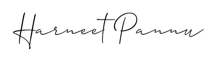 A classic penmanship look for Harneet Pannu. The Allison_Script font brings timeless elegance and confidence to every signed document. Harneet Pannu signature style 2 images and pictures png