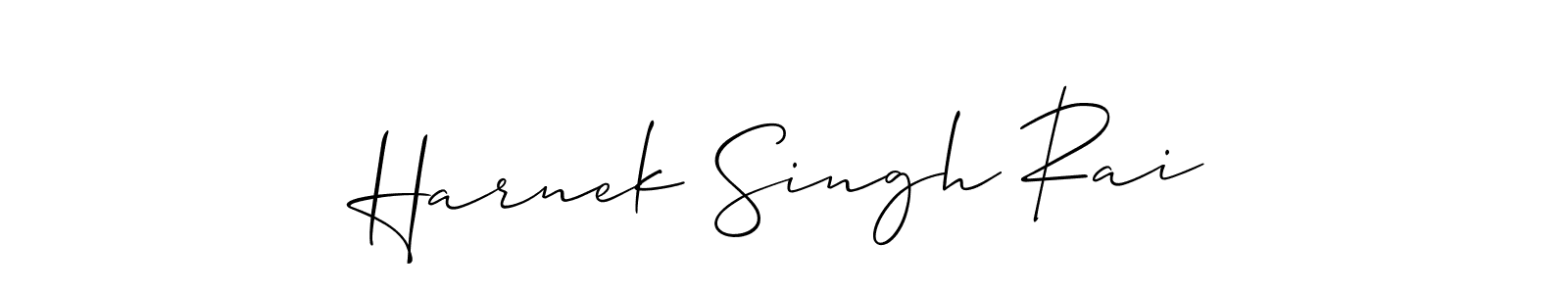 Similarly Allison_Script is the best handwritten signature design. Signature creator online .You can use it as an online autograph creator for name Harnek Singh Rai. Harnek Singh Rai signature style 2 images and pictures png
