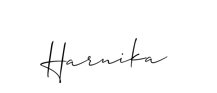 Check out images of Autograph of Harnika name. Actor Harnika Signature Style. Allison_Script is a professional sign style online. Harnika signature style 2 images and pictures png