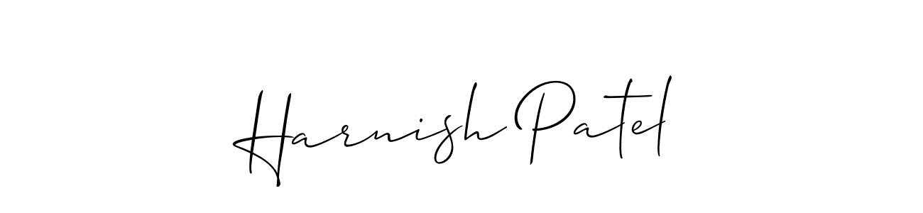 Here are the top 10 professional signature styles for the name Harnish Patel. These are the best autograph styles you can use for your name. Harnish Patel signature style 2 images and pictures png