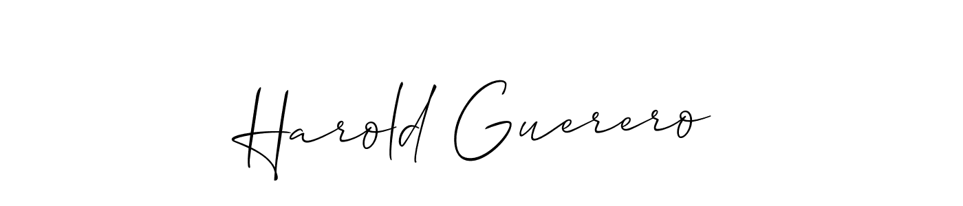 Once you've used our free online signature maker to create your best signature Allison_Script style, it's time to enjoy all of the benefits that Harold Guerero name signing documents. Harold Guerero signature style 2 images and pictures png