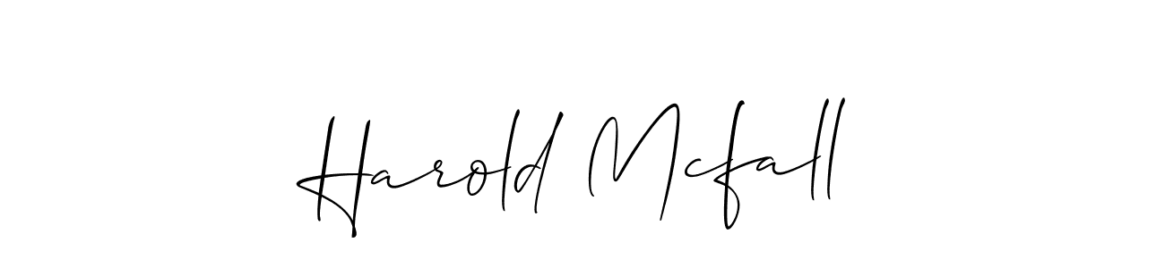 You can use this online signature creator to create a handwritten signature for the name Harold Mcfall. This is the best online autograph maker. Harold Mcfall signature style 2 images and pictures png