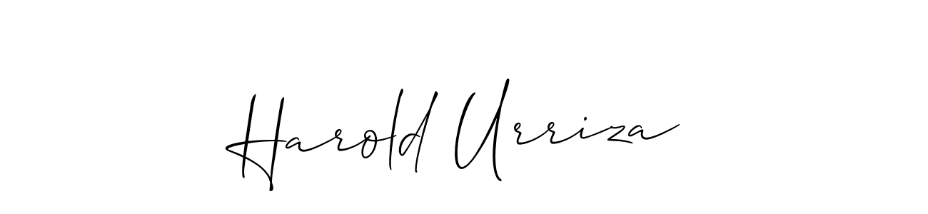 Check out images of Autograph of Harold Urriza name. Actor Harold Urriza Signature Style. Allison_Script is a professional sign style online. Harold Urriza signature style 2 images and pictures png