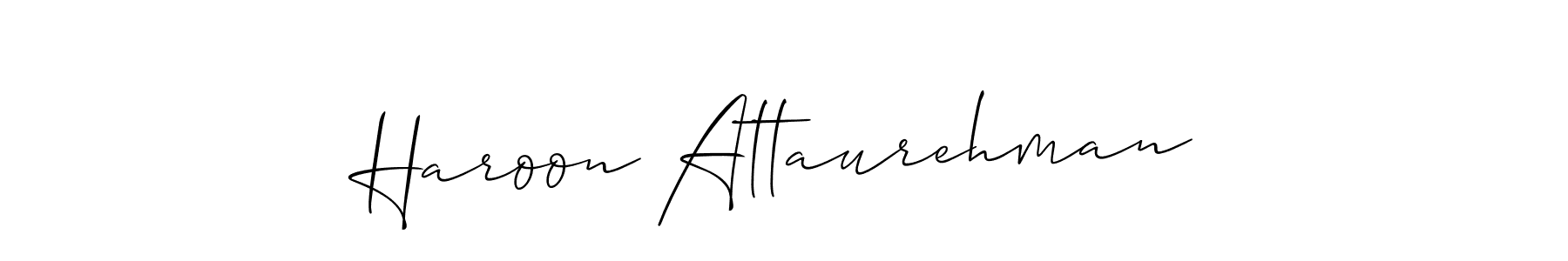 How to Draw Haroon Attaurehman signature style? Allison_Script is a latest design signature styles for name Haroon Attaurehman. Haroon Attaurehman signature style 2 images and pictures png