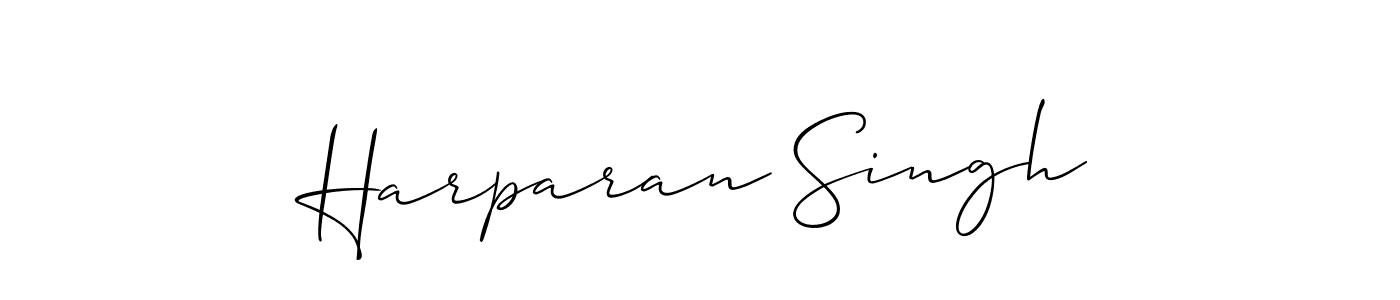 Best and Professional Signature Style for Harparan Singh. Allison_Script Best Signature Style Collection. Harparan Singh signature style 2 images and pictures png