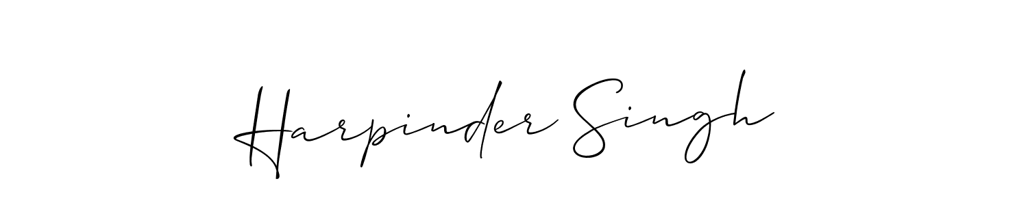 How to Draw Harpinder Singh signature style? Allison_Script is a latest design signature styles for name Harpinder Singh. Harpinder Singh signature style 2 images and pictures png