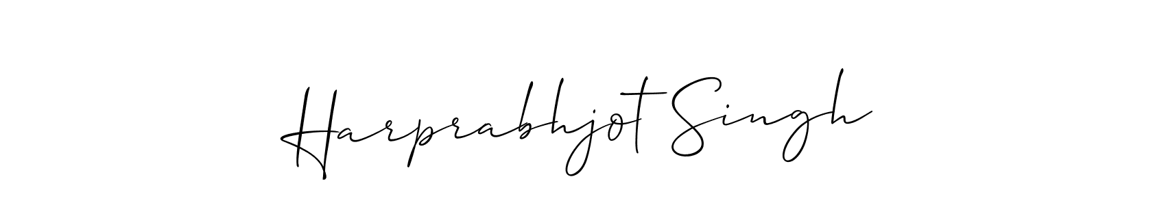 Best and Professional Signature Style for Harprabhjot Singh. Allison_Script Best Signature Style Collection. Harprabhjot Singh signature style 2 images and pictures png