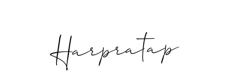 How to Draw Harpratap signature style? Allison_Script is a latest design signature styles for name Harpratap. Harpratap signature style 2 images and pictures png