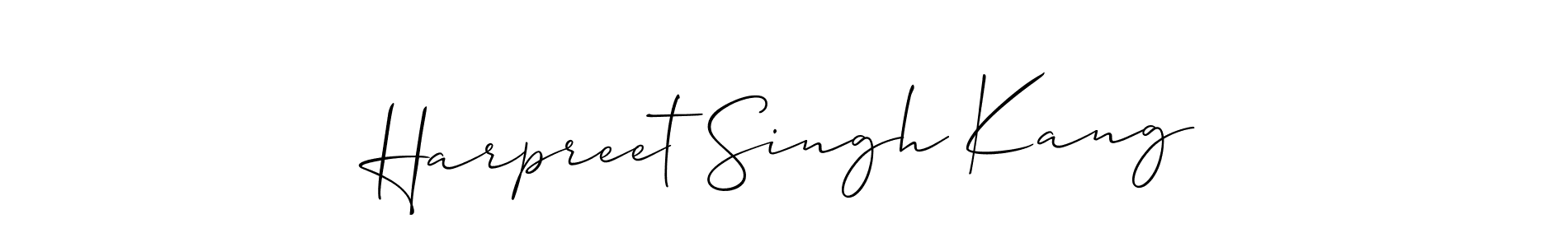 Make a beautiful signature design for name Harpreet Singh Kang. Use this online signature maker to create a handwritten signature for free. Harpreet Singh Kang signature style 2 images and pictures png