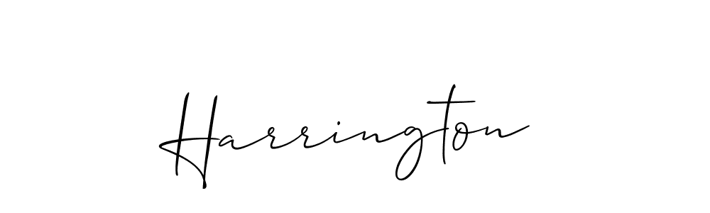 Also You can easily find your signature by using the search form. We will create Harrington name handwritten signature images for you free of cost using Allison_Script sign style. Harrington signature style 2 images and pictures png