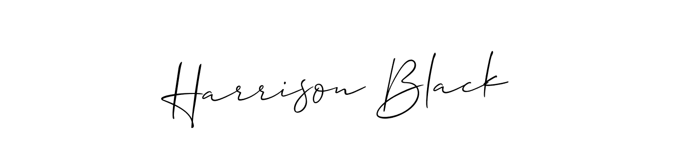 Also we have Harrison Black name is the best signature style. Create professional handwritten signature collection using Allison_Script autograph style. Harrison Black signature style 2 images and pictures png