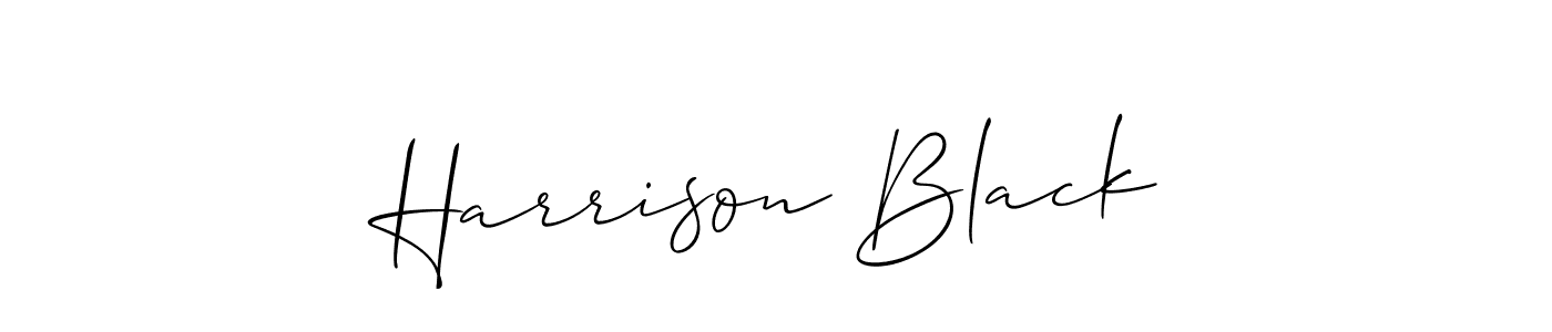 Also we have Harrison Black name is the best signature style. Create professional handwritten signature collection using Allison_Script autograph style. Harrison Black signature style 2 images and pictures png