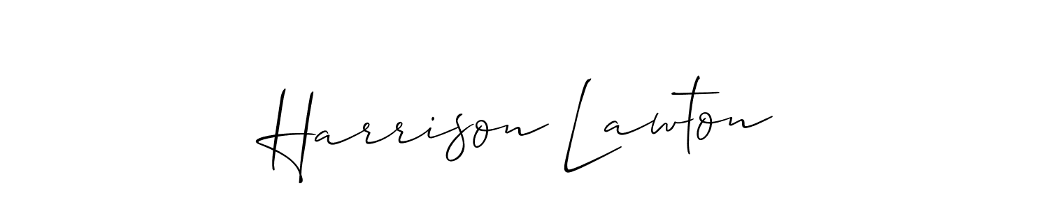 if you are searching for the best signature style for your name Harrison Lawton. so please give up your signature search. here we have designed multiple signature styles  using Allison_Script. Harrison Lawton signature style 2 images and pictures png