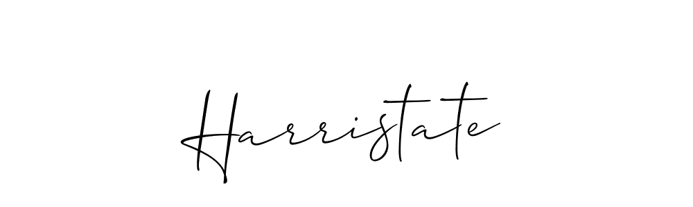 Make a beautiful signature design for name Harristate. Use this online signature maker to create a handwritten signature for free. Harristate signature style 2 images and pictures png