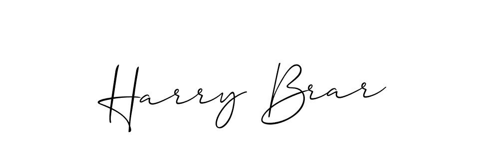 Make a short Harry Brar signature style. Manage your documents anywhere anytime using Allison_Script. Create and add eSignatures, submit forms, share and send files easily. Harry Brar signature style 2 images and pictures png