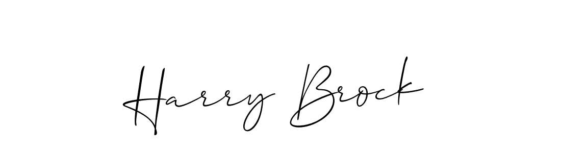 Also You can easily find your signature by using the search form. We will create Harry Brock name handwritten signature images for you free of cost using Allison_Script sign style. Harry Brock signature style 2 images and pictures png