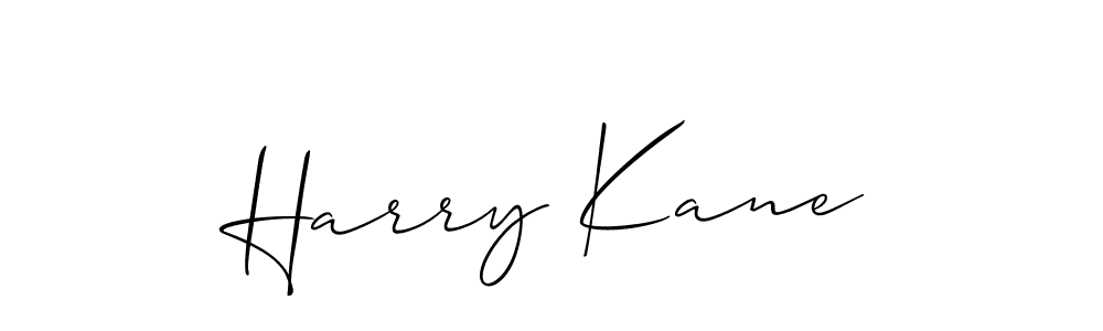 How to make Harry Kane name signature. Use Allison_Script style for creating short signs online. This is the latest handwritten sign. Harry Kane signature style 2 images and pictures png