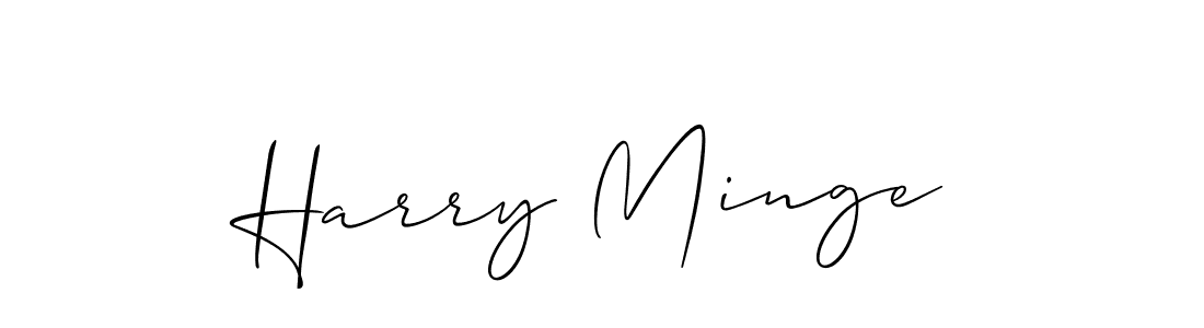 Similarly Allison_Script is the best handwritten signature design. Signature creator online .You can use it as an online autograph creator for name Harry Minge. Harry Minge signature style 2 images and pictures png