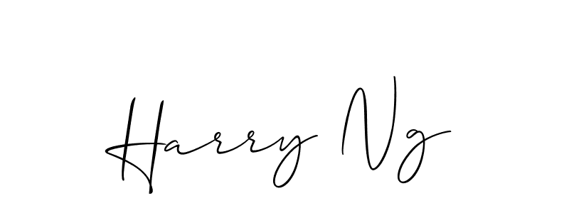 Also You can easily find your signature by using the search form. We will create Harry Ng name handwritten signature images for you free of cost using Allison_Script sign style. Harry Ng signature style 2 images and pictures png