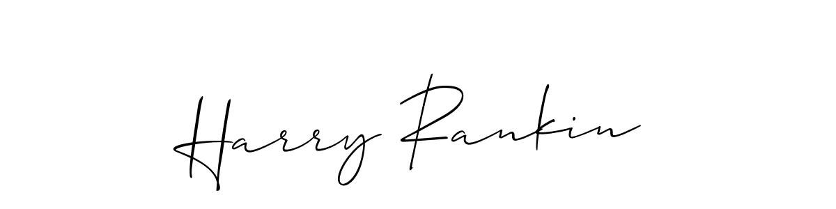 This is the best signature style for the Harry Rankin name. Also you like these signature font (Allison_Script). Mix name signature. Harry Rankin signature style 2 images and pictures png