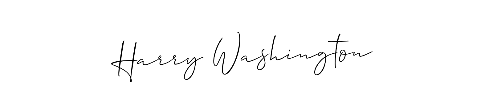 It looks lik you need a new signature style for name Harry Washington. Design unique handwritten (Allison_Script) signature with our free signature maker in just a few clicks. Harry Washington signature style 2 images and pictures png