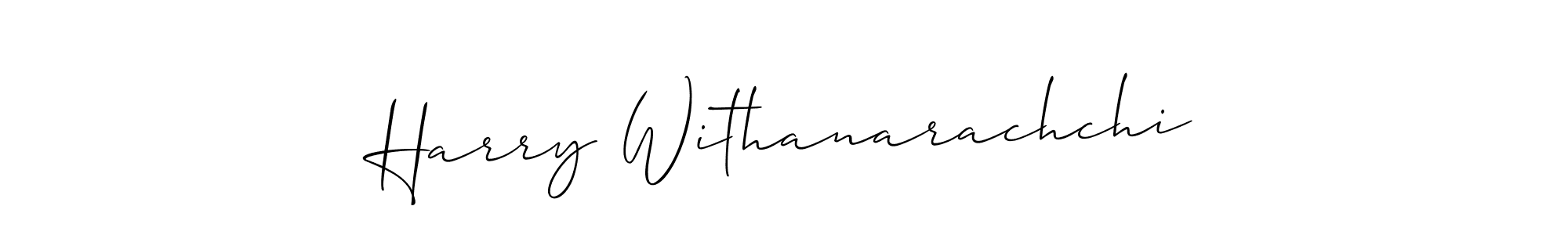 Once you've used our free online signature maker to create your best signature Allison_Script style, it's time to enjoy all of the benefits that Harry Withanarachchi name signing documents. Harry Withanarachchi signature style 2 images and pictures png