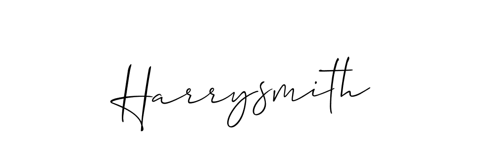 Harrysmith stylish signature style. Best Handwritten Sign (Allison_Script) for my name. Handwritten Signature Collection Ideas for my name Harrysmith. Harrysmith signature style 2 images and pictures png