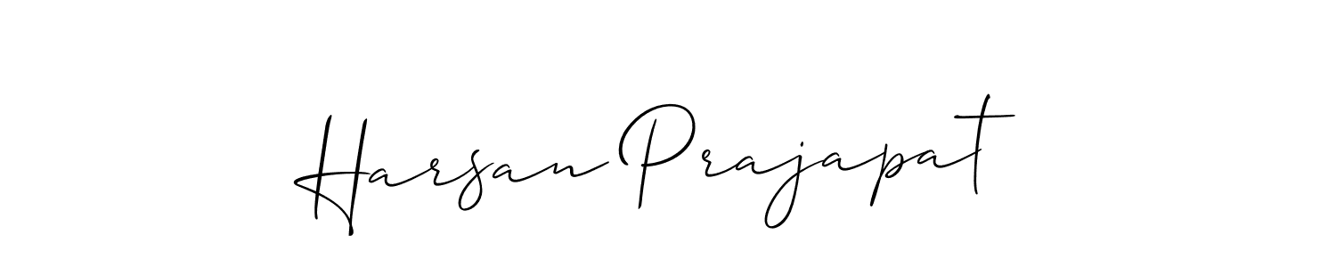 Best and Professional Signature Style for Harsan Prajapat. Allison_Script Best Signature Style Collection. Harsan Prajapat signature style 2 images and pictures png