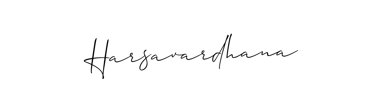 Make a short Harsavardhana signature style. Manage your documents anywhere anytime using Allison_Script. Create and add eSignatures, submit forms, share and send files easily. Harsavardhana signature style 2 images and pictures png