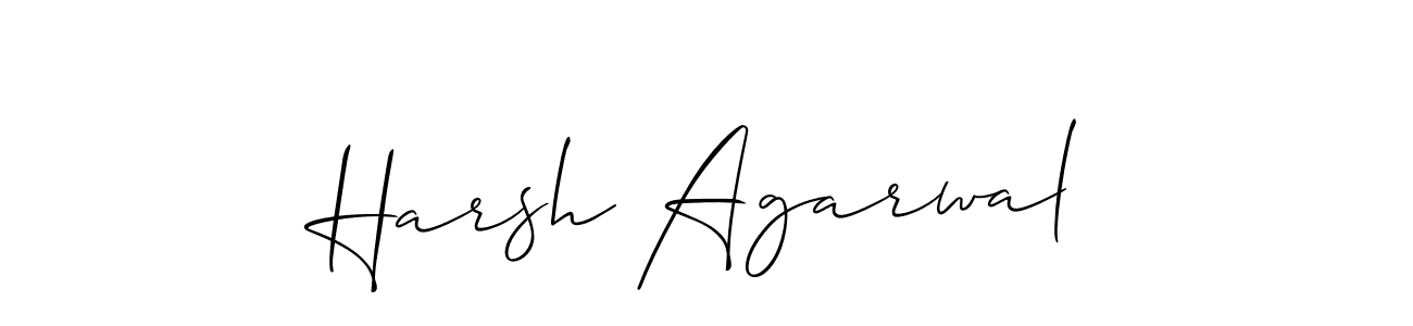 Make a beautiful signature design for name Harsh Agarwal. Use this online signature maker to create a handwritten signature for free. Harsh Agarwal signature style 2 images and pictures png