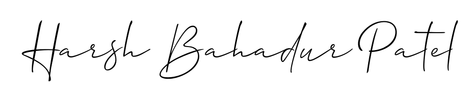 Upgrade your professional image with Harsh Bahadur Patel signature created with Allison_Script font. Fast, free, and watermark-free download. Harsh Bahadur Patel signature style 2 images and pictures png