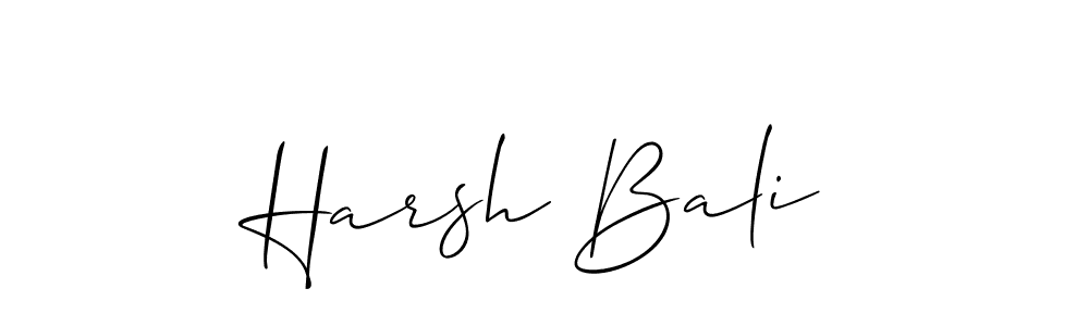 This is the best signature style for the Harsh Bali name. Also you like these signature font (Allison_Script). Mix name signature. Harsh Bali signature style 2 images and pictures png