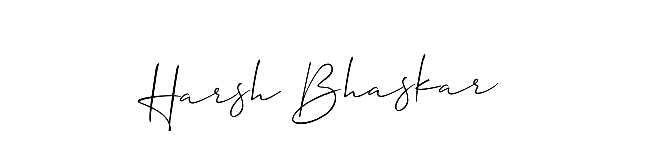 Once you've used our free online signature maker to create your best signature Allison_Script style, it's time to enjoy all of the benefits that Harsh Bhaskar name signing documents. Harsh Bhaskar signature style 2 images and pictures png