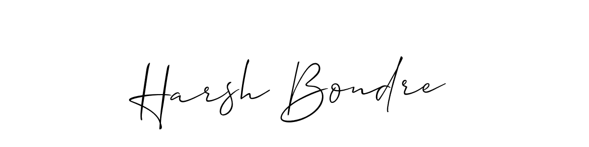 You can use this online signature creator to create a handwritten signature for the name Harsh Bondre. This is the best online autograph maker. Harsh Bondre signature style 2 images and pictures png