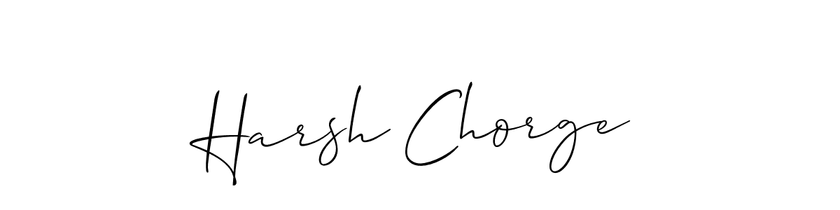 You can use this online signature creator to create a handwritten signature for the name Harsh Chorge. This is the best online autograph maker. Harsh Chorge signature style 2 images and pictures png