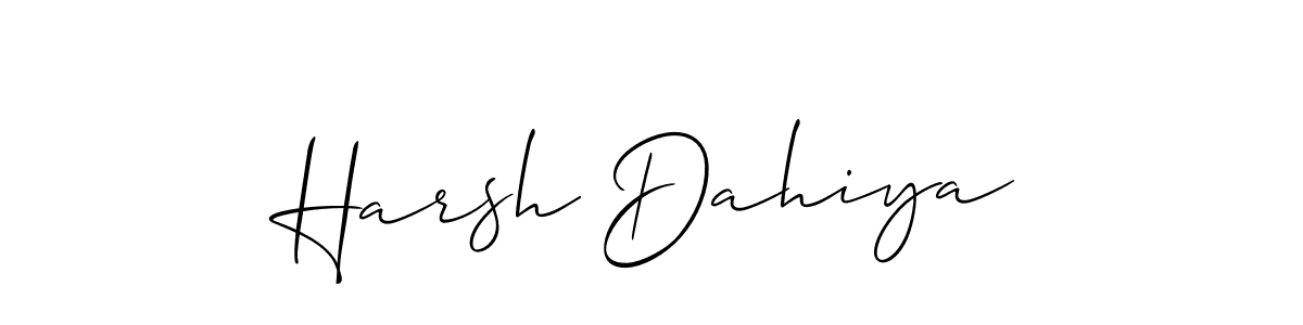 You can use this online signature creator to create a handwritten signature for the name Harsh Dahiya. This is the best online autograph maker. Harsh Dahiya signature style 2 images and pictures png