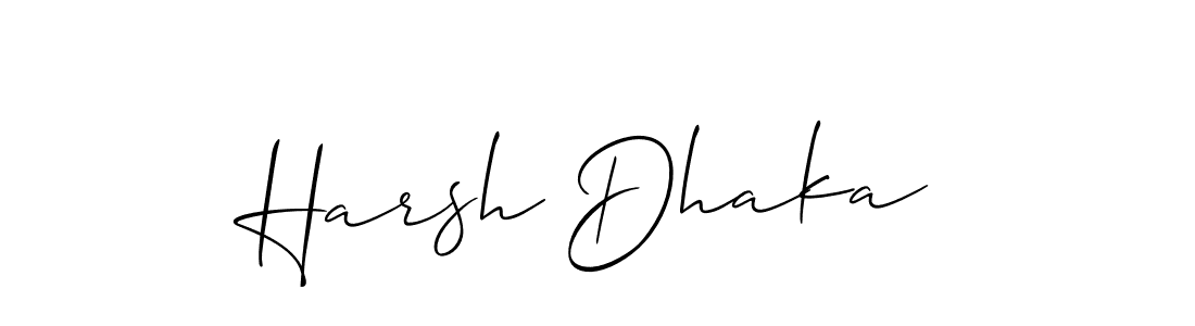 Check out images of Autograph of Harsh Dhaka name. Actor Harsh Dhaka Signature Style. Allison_Script is a professional sign style online. Harsh Dhaka signature style 2 images and pictures png