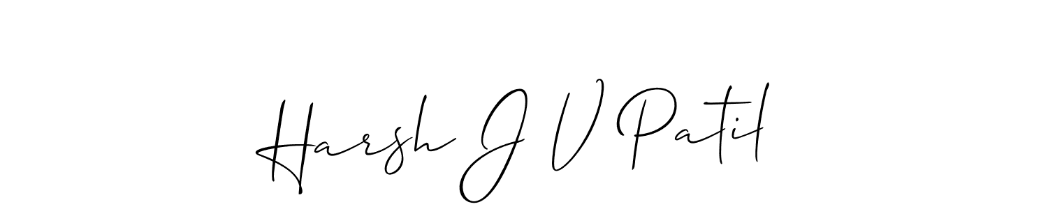 Make a short Harsh J V Patil signature style. Manage your documents anywhere anytime using Allison_Script. Create and add eSignatures, submit forms, share and send files easily. Harsh J V Patil signature style 2 images and pictures png