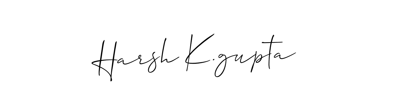 You can use this online signature creator to create a handwritten signature for the name Harsh K.gupta. This is the best online autograph maker. Harsh K.gupta signature style 2 images and pictures png