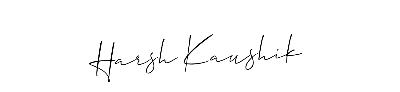 Best and Professional Signature Style for Harsh Kaushik. Allison_Script Best Signature Style Collection. Harsh Kaushik signature style 2 images and pictures png