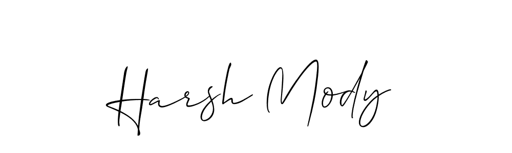 Make a beautiful signature design for name Harsh Mody. Use this online signature maker to create a handwritten signature for free. Harsh Mody signature style 2 images and pictures png