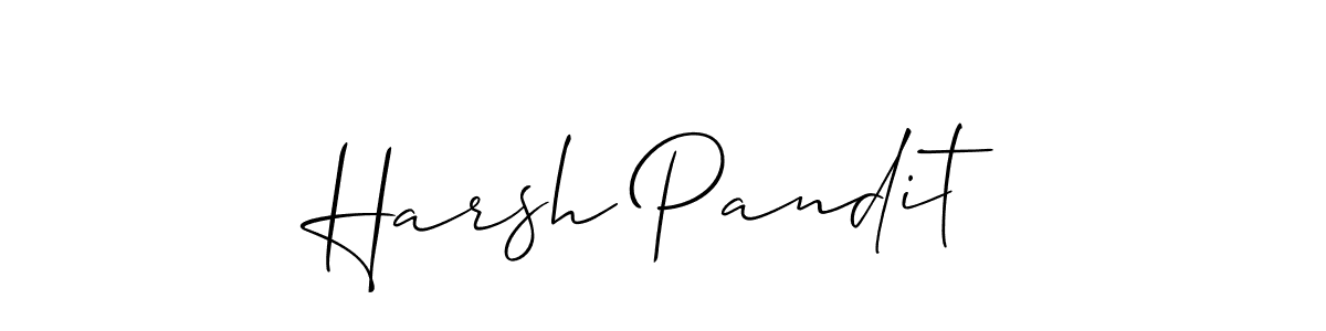 Best and Professional Signature Style for Harsh Pandit. Allison_Script Best Signature Style Collection. Harsh Pandit signature style 2 images and pictures png