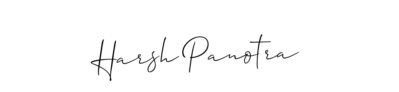 Similarly Allison_Script is the best handwritten signature design. Signature creator online .You can use it as an online autograph creator for name Harsh Panotra. Harsh Panotra signature style 2 images and pictures png