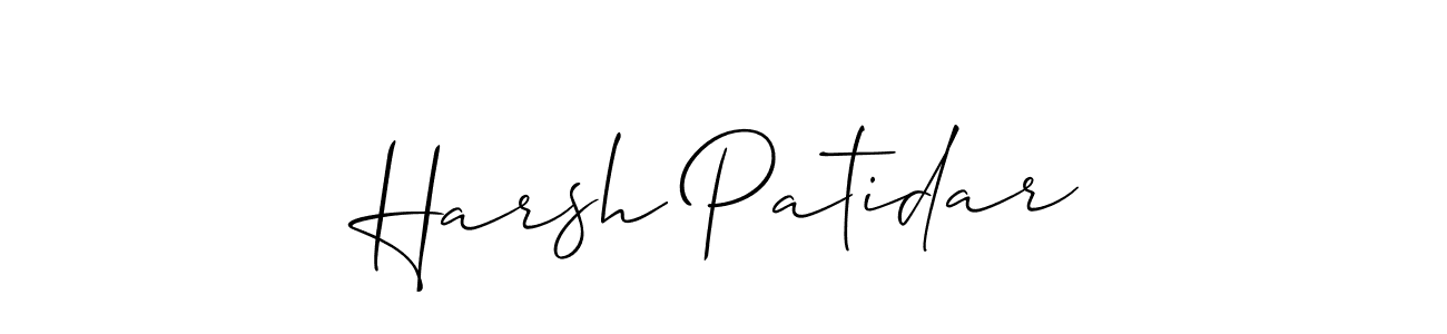 Here are the top 10 professional signature styles for the name Harsh Patidar. These are the best autograph styles you can use for your name. Harsh Patidar signature style 2 images and pictures png