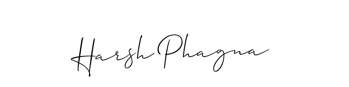 Once you've used our free online signature maker to create your best signature Allison_Script style, it's time to enjoy all of the benefits that Harsh Phagna name signing documents. Harsh Phagna signature style 2 images and pictures png