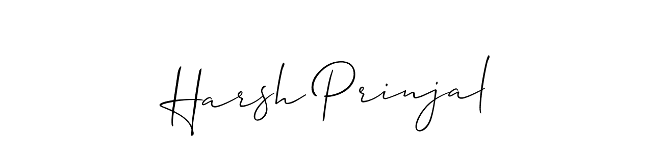 Make a beautiful signature design for name Harsh Prinjal. Use this online signature maker to create a handwritten signature for free. Harsh Prinjal signature style 2 images and pictures png