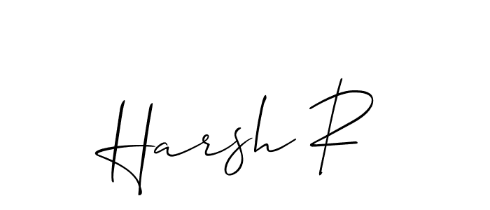 You can use this online signature creator to create a handwritten signature for the name Harsh R. This is the best online autograph maker. Harsh R signature style 2 images and pictures png